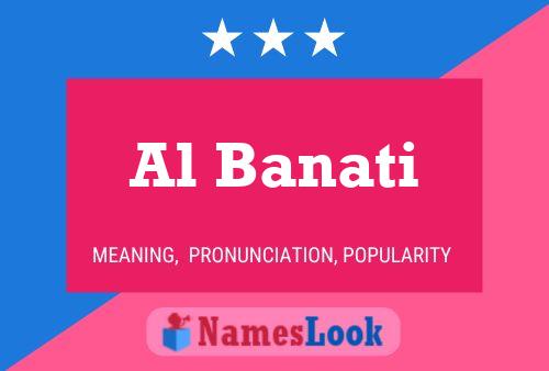 Al Banati Name Poster