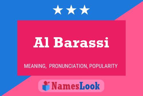 Al Barassi Name Poster