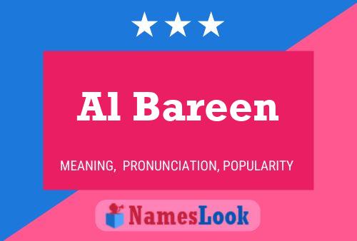 Al Bareen Name Poster