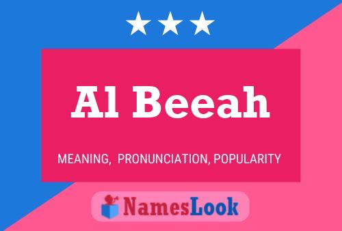 Al Beeah Name Poster