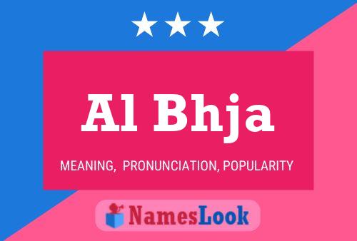 Al Bhja Name Poster