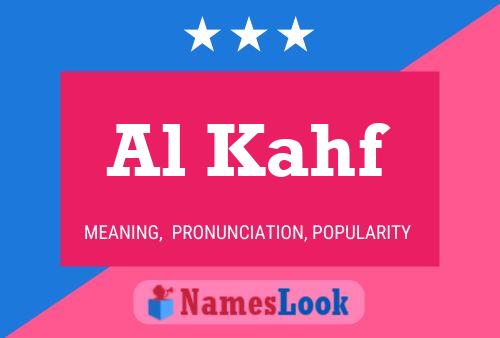 Al Kahf Name Poster