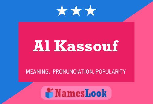 Al Kassouf Name Poster