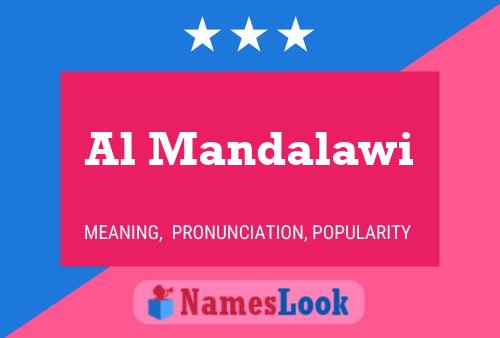 Al Mandalawi Name Poster