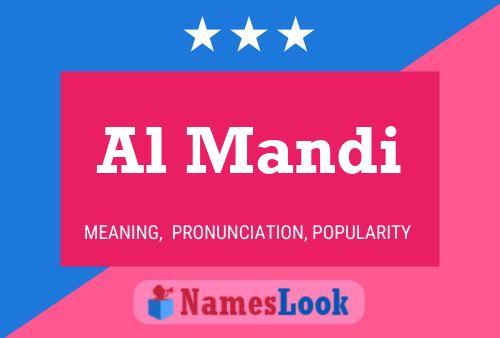 Al Mandi Name Poster