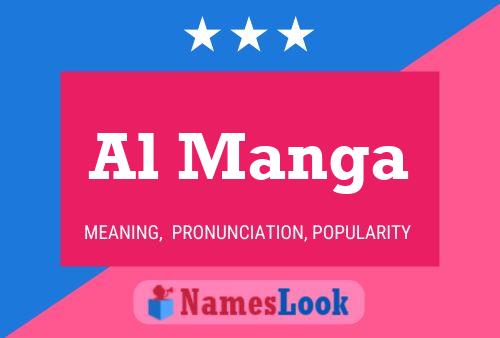 Al Manga Name Poster