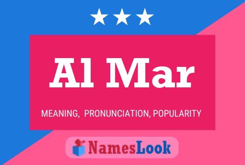 Al Mar Name Poster