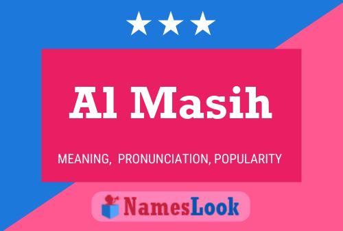 Al Masih Name Poster