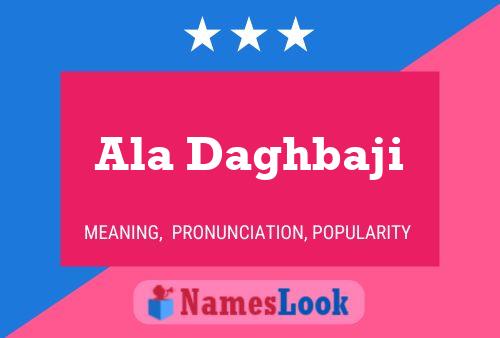 Ala Daghbaji Name Poster