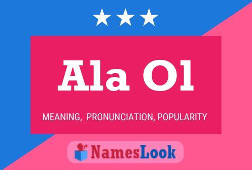 Ala Ol Name Poster