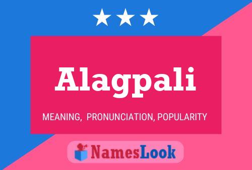 Alagpali Name Poster