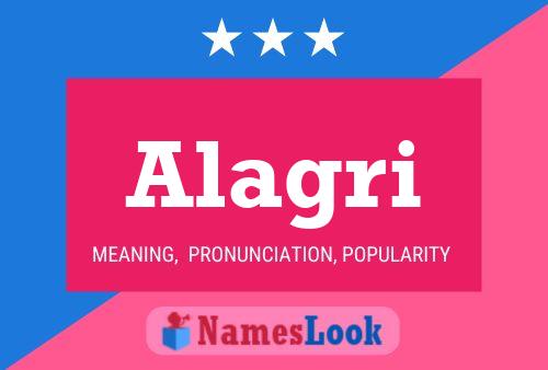 Alagri Name Poster