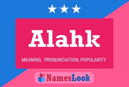 Alahk Name Poster