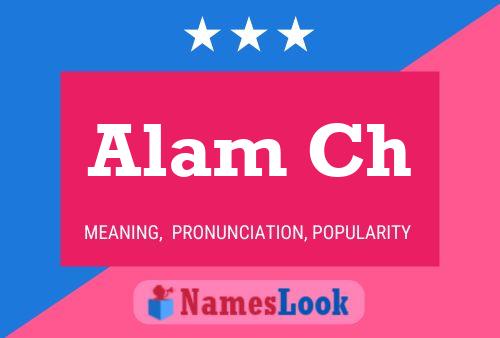 Alam Ch Name Poster