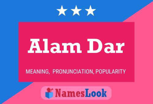 Alam Dar Name Poster