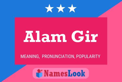 Alam Gir Name Poster