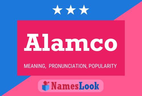 Alamco Name Poster