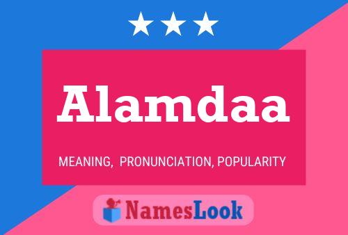 Alamdaa Name Poster