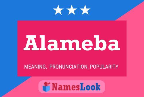 Alameba Name Poster