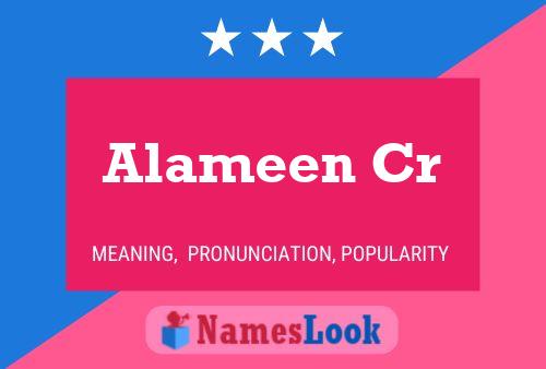 Alameen Cr Name Poster