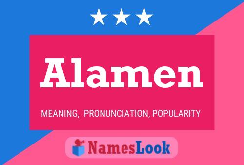 Alamen Name Poster