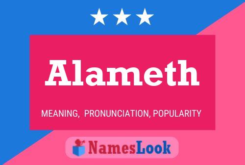 Alameth Name Poster