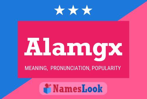 Alamgx Name Poster