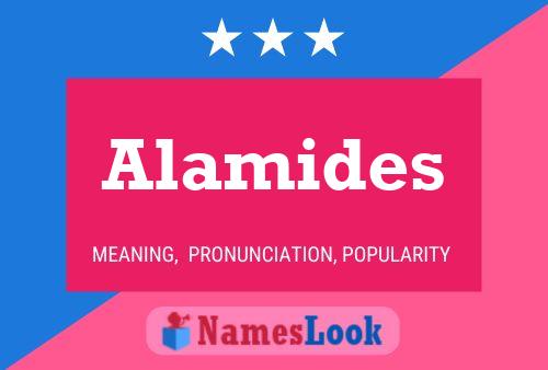 Alamides Name Poster