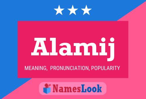 Alamij Name Poster