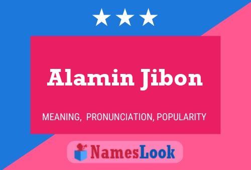 Alamin Jibon Name Poster