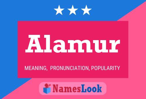 Alamur Name Poster