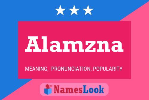 Alamzna Name Poster