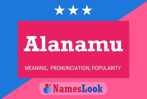 Alanamu Name Poster