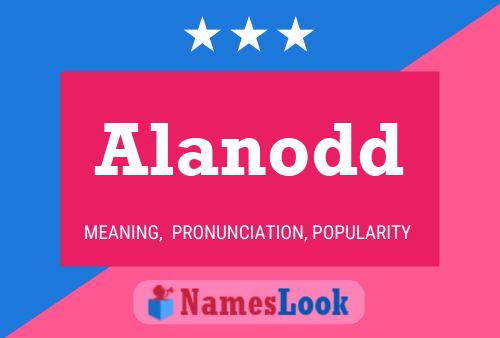 Alanodd Name Poster