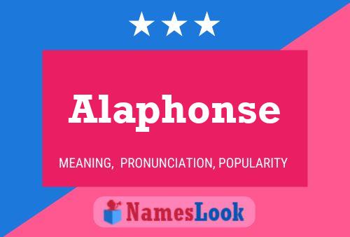 Alaphonse Name Poster