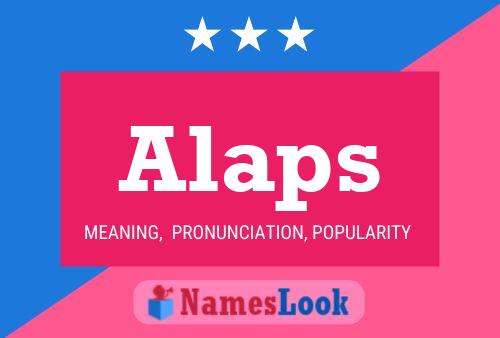 Alaps Name Poster