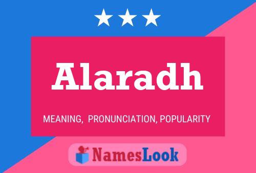 Alaradh Name Poster