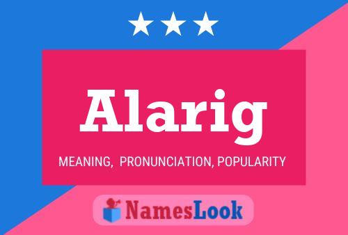 Alarig Name Poster