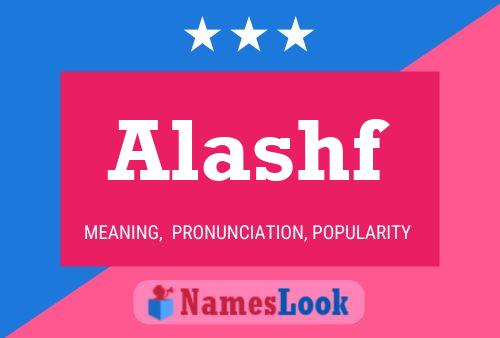 Alashf Name Poster