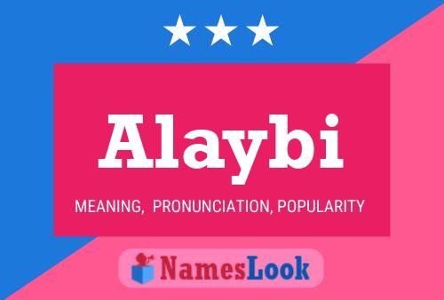 Alaybi Name Poster