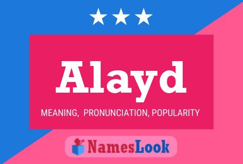 Alayd Name Poster