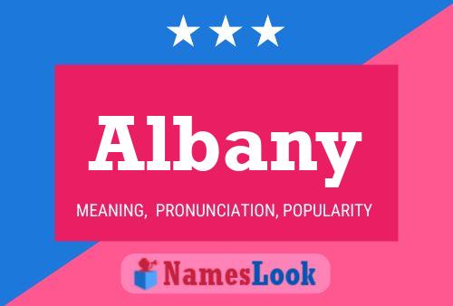 Albany Name Poster