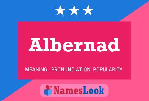 Albernad Name Poster