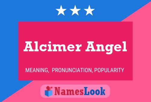 Alcimer Angel Name Poster