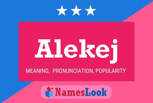 Alekej Name Poster