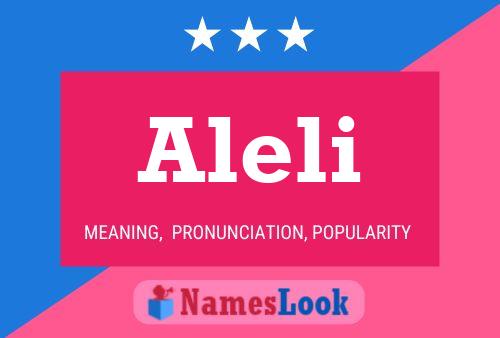 Aleli Name Poster