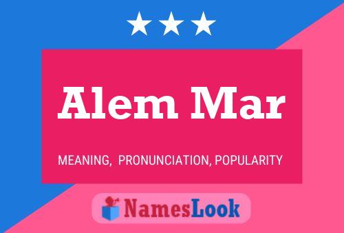 Alem Mar Name Poster