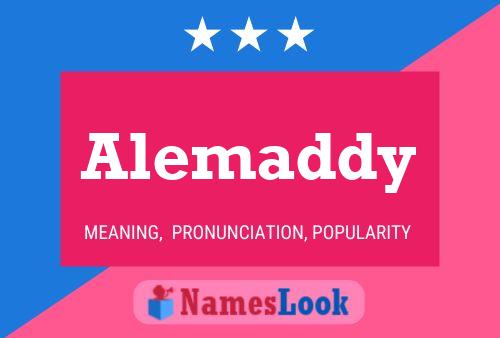 Alemaddy Name Poster