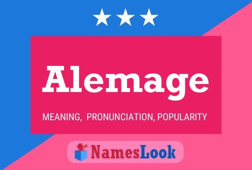 Alemage Name Poster