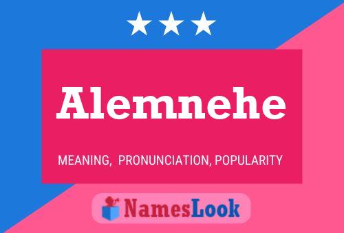 Alemnehe Name Poster